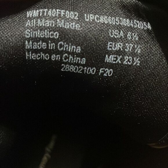 NWT Time and Tru Women's Three Buckle Bootie Faux Leather 6.5 - Picture 10 of 10